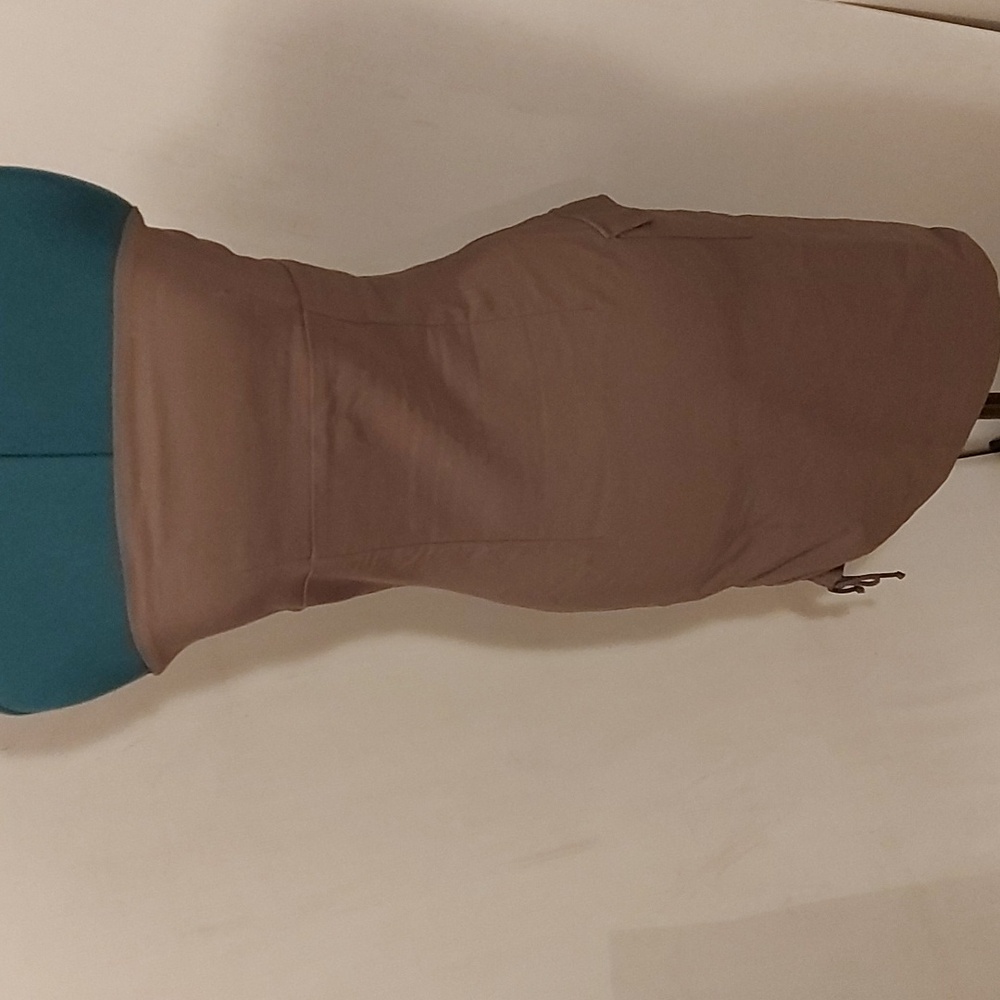 Strapless cargo type dress